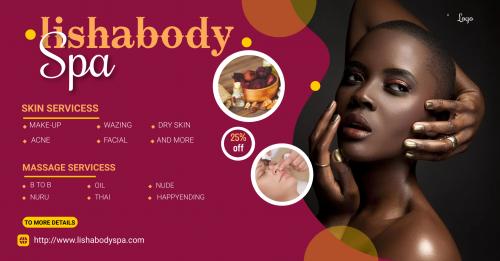 Copy of Beauty Salon Facebook Event Cover Photo - Made with PosterMyWall