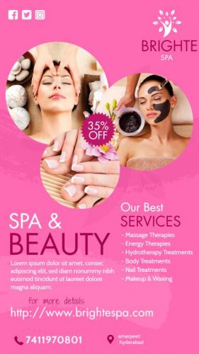 Spa  Beauty Care - Made with PosterMyWall