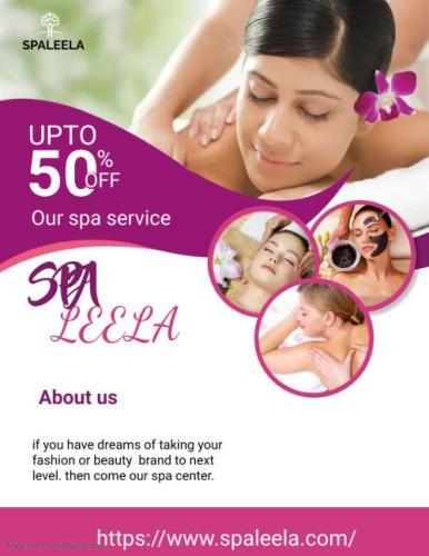 Spa and Salon Flyer - Made with PosterMyWall