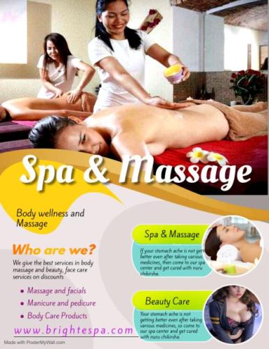 Spa  jacuzzi flyer design - Made with PosterMyWall