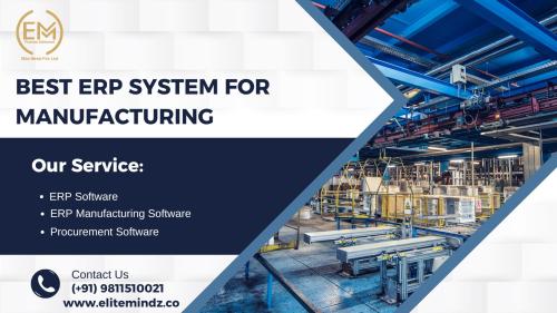 Best ERP System For Manufacturing