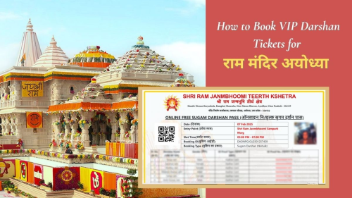 VIP Darshan Tickets in Ayodha Ram Mandir