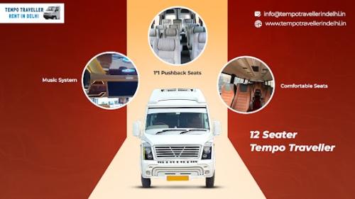 Book 12 Seater Tempo Traveller for Outstation and Local Tours