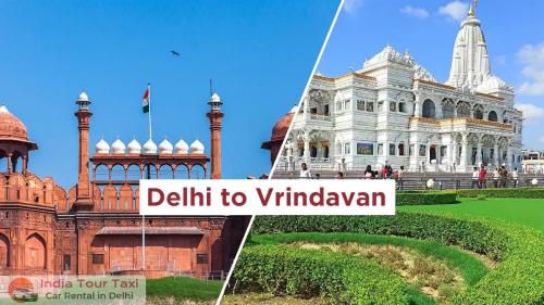 How to reach Vrindavan from Delhi