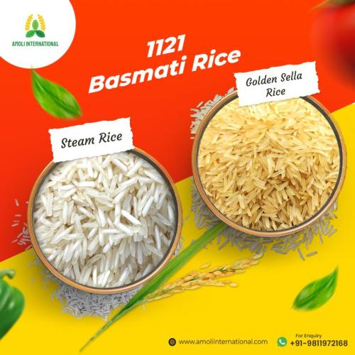 Nutritional Comparison between Golden and Steam Basmati Rice