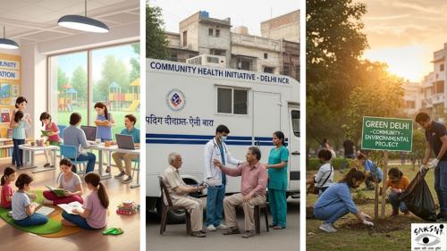 How can I support an NGO in Delhi NCR for social development projects