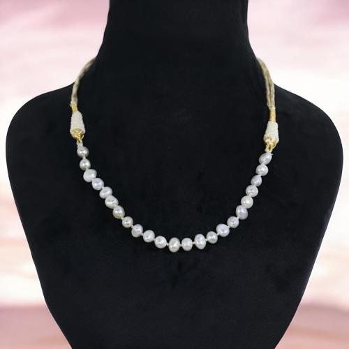 Elegant Natural Pearl Necklace