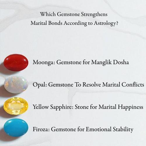 Gemstones for a Strong and Happy Marriage