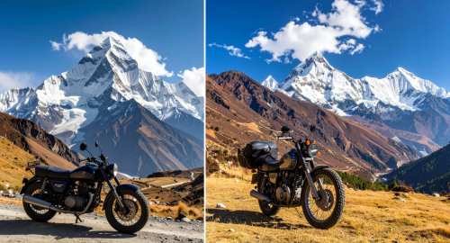 summer motorcycle adventure in India