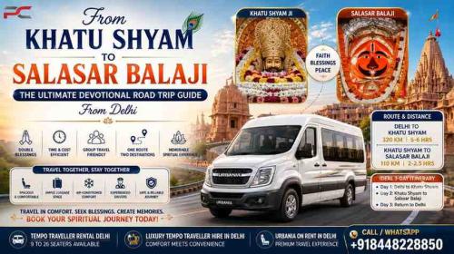 FromKhatuShyamtoSalasarBalajiTheUltimateDevotionalRoadTripGuidefromDelh