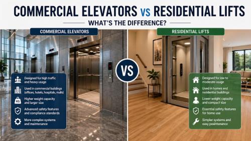 Commercial Elevators vs Residential Lifts What’s the Difference