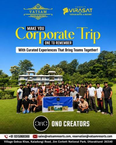 Luxury Resort for Corporate in Jim Corbett – Book Vatsam Hotels