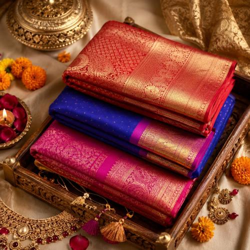 Pure silk saree