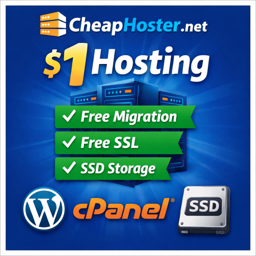 $1 hosting 1