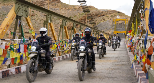 leh ladakh bike tour - IMT