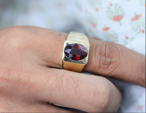 Natural Hessonite Ring for Your Fine Jewelry Collection