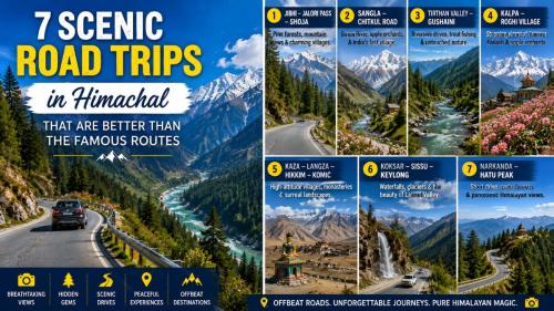 7 Scenic Road Trips in Himachal That Are Better Than the Famous Routes
