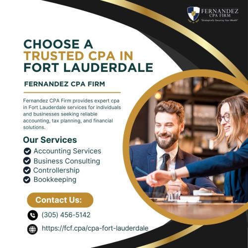 Choose a Trusted CPA in Fort Lauderdale