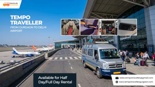 Tempo Traveller from Gurgaon to Delhi Airport.jpg