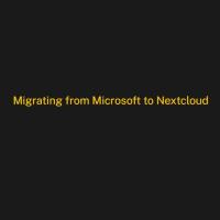 Microsoft zu nextcloud