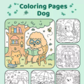 Dog Coloring Pages For Free That Warm Your Heart